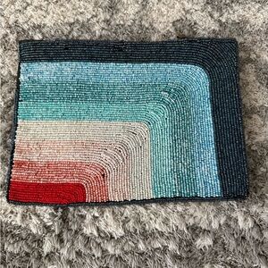 Vibrant Beaded Clutch